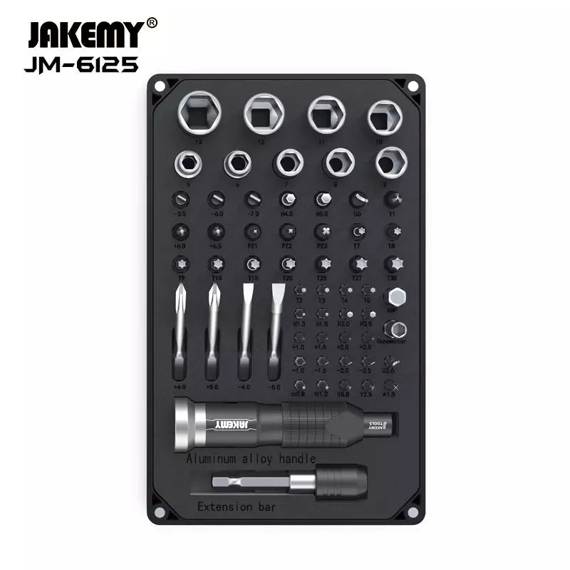 JAKEMY JM - 6125 Werkzeugset (60 in 1) - Handyschmiede - saar