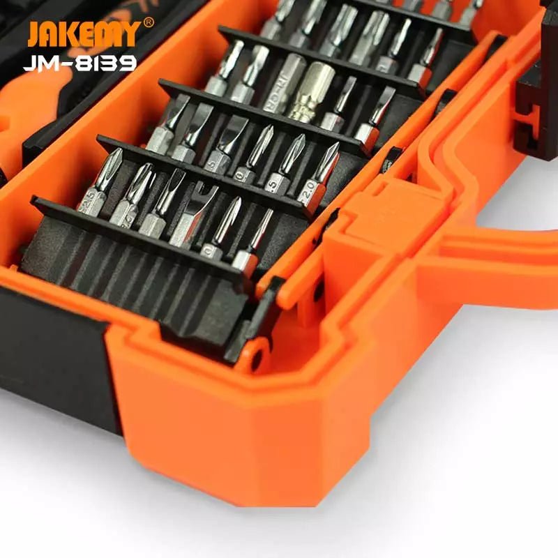 JAKEMY JM - 8139 Werkzeugset (45 in 1) - Handyschmiede - saar