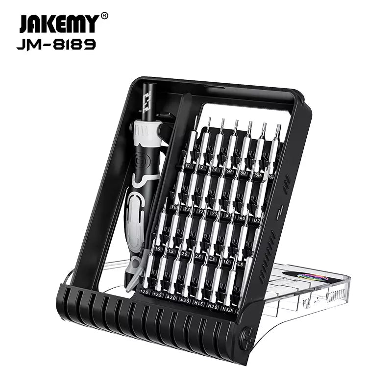 JAKEMY JM - 8189A 32 - in - 1 - Schraubendreher - Set mit Präzisionspinzette - Handyschmiede - saar