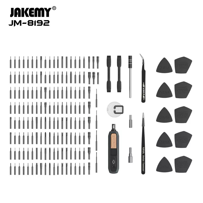 JAKEMY JM - 8192 Schraubendreher - Set (180 in 1) - Handyschmiede - saar