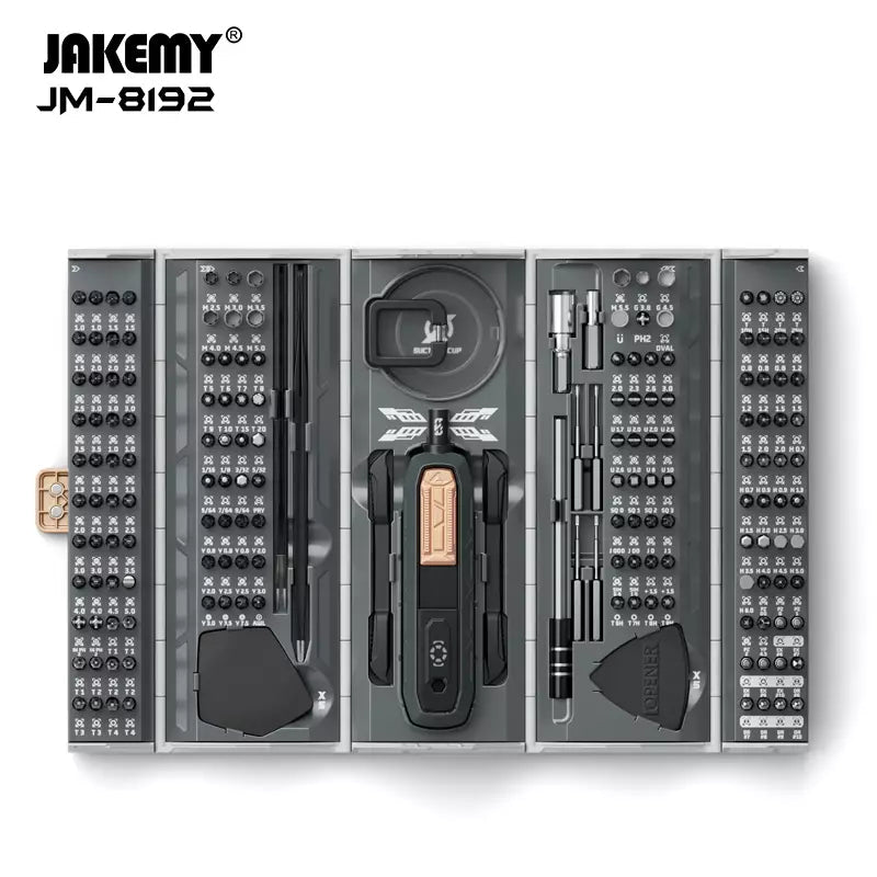 JAKEMY JM - 8192 Schraubendreher - Set (180 in 1) - Handyschmiede - saar